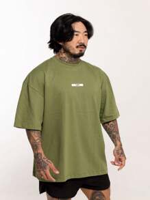 Men T-Shirts - Màu Khaki - Xem 3