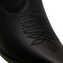 Bota Boiadeira Feminina Texana Western Bico Fino Cano Médio 02.01