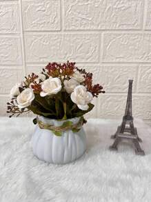 Artificial Flowers - 淺藍色 - 查看 1