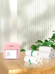 Mini Printer Paper 6 Different Colors Of Stickable Printing Paper 57 X 25mm Thermal Label Paper ,Sticker, Color Paper, White Self-Adhesive Sticker Paper For Mini Portable Pocket Mobile Printer Back To School - 6 Rolls Of Color Self-adhesive Printing Paper - View 7