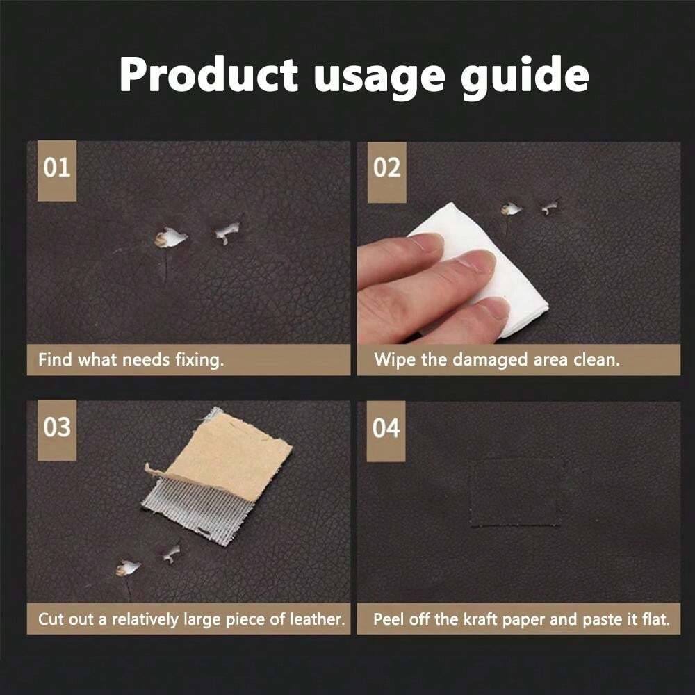 SelfAdhesive Leather Repair Patch, High Viscosity Fabric For Seat