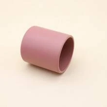 9Pcs  Silicone Baby Tableware Set With Bib, Sippy Cup, Strong Suction Divided Plate, Snail Bowl, Spoon And Fork