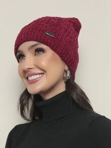 Touca Feminina de inverno Gorro Estilosa Toca de frio Tendencia 2024