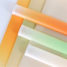 Papel de envolver coreano degradado de 10 piezas/20 piezas para tienda de flores, ramo de flores, arreglo floral, papel mate, embalaje de flores frescas - 10 piezas - Ver 3
