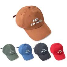 Một phụ nữ Tôi TỐT Mũ bóng chày in chữ Mùa xuân hè Phong cách đường phố giản dị Có thể điều chỉnh Thể thao ngoài trời Mũ Unisex thời trang Thích hợp để mặc hàng ngày - Nhiều màu - Xem 10