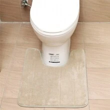1入組U型防滑浴室墊地墊，可清洗浴室踏墊吸水浴室用品 - 彩色 - 查看 3