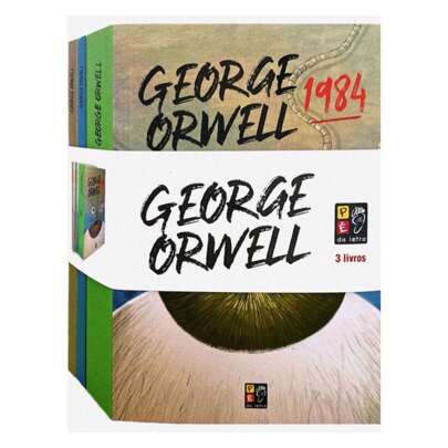 Kit Livros 1984 + Revolução dos Bichos + Ensaios | George Orwell