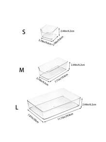 1pc Drawer Organizer Box With Grids For Cosmetics Storage, Square Small Box For Under Desk Bag,Room Decor, Bags,Makeup Bag,Vanity,Travel,Make Up Bag,Travel Essentials,Organizer,Storage,Travel Essential,Makeup Organizer,Makeup Bags,Make Up Organizer,Organiser,Toiletry Bag,Desk Organiser,Cosmetic Bag,Makeup Pouch,Make Up Organize,Vanity Accessories,Make Up Pouch,Make Up Bags,Jewellery Box,Pouch,Makeup Brush Holder,Brush Holder,Perfume Organiser,Pouch Bag,Gifts For Women,Christmas Gifts,Gift Ideas For Women