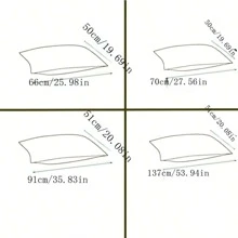 Conjunto de 2 fundas de almohada, universales para las cuatro estaciones, núcleo de la almohada no incluido