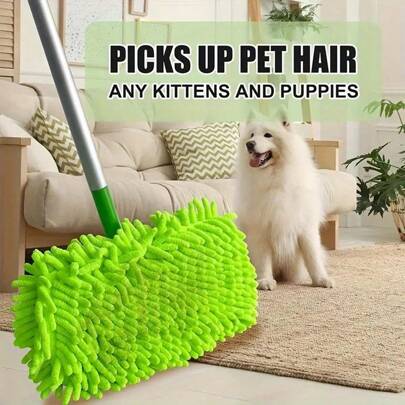 Bộ 1/2 miếng lau nhà siêu mềm microfiber thay thế, khăn lau nhà chenille siêu mềm, miếng lau sàn phẳng, khăn lau thay thế có thể giặt được, đầu lau bụi, sử dụng được cả khô và ướt, dễ dàng vệ sinh, dụng cụ vệ sinh - Quà Giáng sinh và Năm mới cho Mẹ, dụng cụ làm vườn