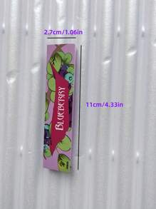 110mm/King Size 3 Mixed Fruit Flavor Cigarette Rolling Papers 3 Packs