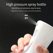 1入組200ml真空噴霧瓶，持續超細霧噴霧，多功能油噴瓶，適用於清洗頭髮，化妝保濕，酒精噴霧器，消毒劑，便攜式可裝填容器，適用於健康皮膚護理，旅行或家庭使用