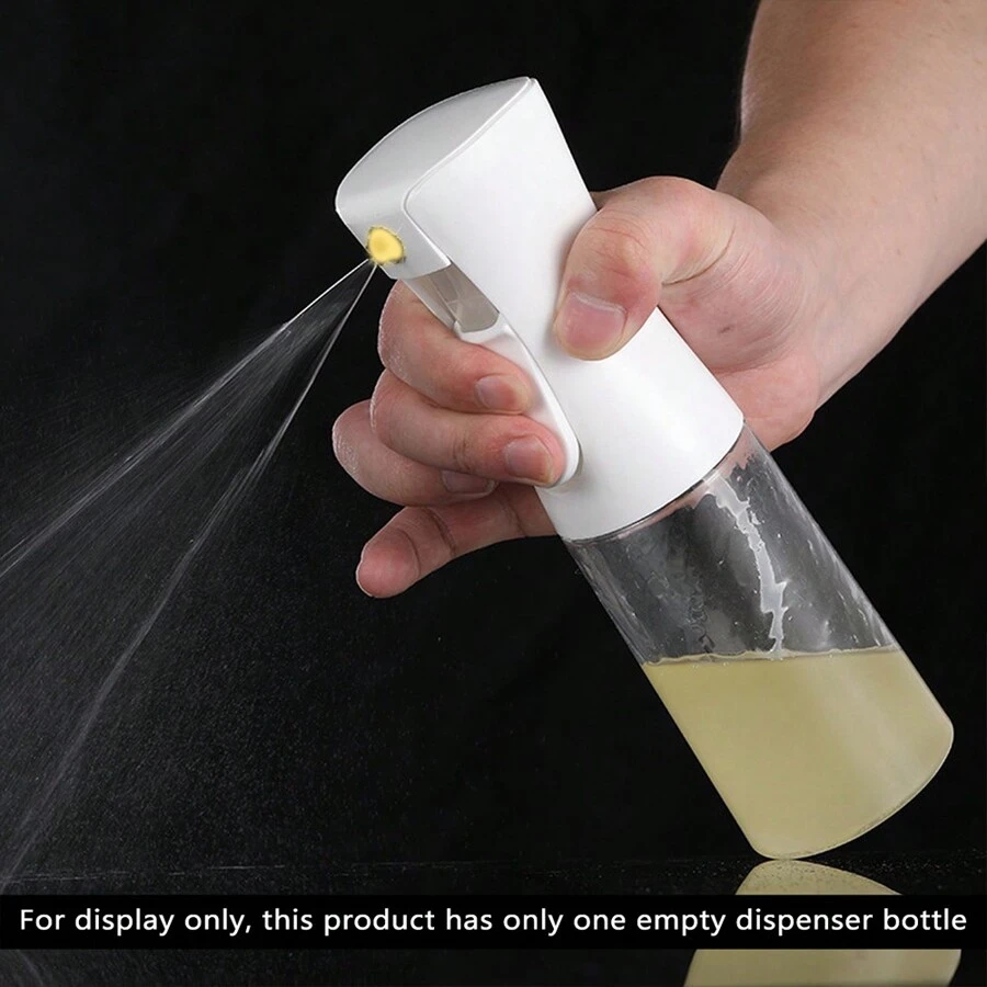 1入組200ml真空噴霧瓶，持續超細霧噴霧，多功能油噴瓶，適用於清洗頭髮，化妝保濕，酒精噴霧器，消毒劑，便攜式可裝填容器，適用於健康皮膚護理，旅行或家庭使用