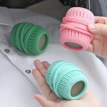 1pc/3pcs Washing Machine Laundry Ball Liquid Storage Ball Cleaning Softener Cleaning - Green - View 4