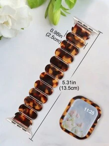 1set Resin Elastic Apple Watch Band + Apple Watch Face Protector Case, Lightweight Anti-Drop Anti-Scratch, Compatible With Apple Watch Ultra 2/1, SE 9/8/7/6/5/4/3/2/1, Size 38/40/41/42/44/45/49mm, 42/46mm For S10
