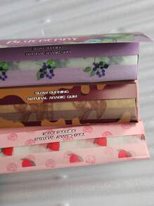 110mm/King Size 3 Mixed Fruit Flavor Cigarette Rolling Papers 3 Packs