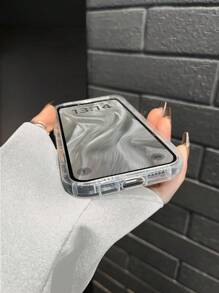 TPU 材質彩色印花英文圖案手機殼，適用於 iPhone 7/8/7Plus/8Plus/X/XS/XR/XSMax/11/11Pro/11ProMAX/12/12Pro/12ProMAX/13/13Pro/13ProMAX/14/14Pro/14ProMAX/15/15Pro/15ProMAX - 無色 - 查看 6