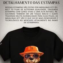 Camiseta Estampada 100% Algodão Streetwear - 2908