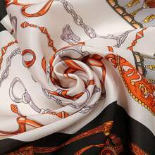 1pc Multicolor Bandana Scarf Pocket Square - Multicolor - View 4