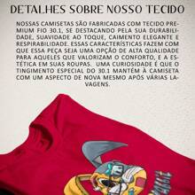 Camiseta Estampada 100% Algodão Streetwear - 2908