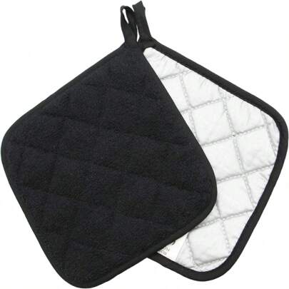 4st Diskbänk Gap Värmebeständig isoleringsdyna, lämplig för daglig matlagning och bakning Stora koppslingor Grytställ, 17 X 17 cm