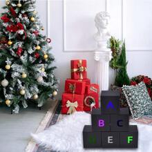 50入組4x4英寸黑色禮品盒/小禮盒| 50入組黑色牛皮紙盒與蓋子| 適用於派對禮品、裝飾、伴娘提議、麵包和餅乾、蠟燭包裝婚禮派對禮品袋 - 黑色 - 查看 4