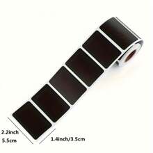 120入組黑色標籤防水可重複使用的黑板貼紙，適用於派對裝飾、手作房間、婚禮、收納、整理家庭、廚房和辦公室