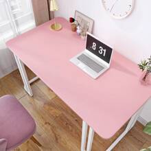 1 Roll Of Thickened Frosted Pink Self-Adhesive Wallpaper Solid Color PVC Waterproof Moisture-Proof Oil-Proof High Temperature Resistant Peel-Off And Leave-On Contact Paper DIY Bedroom Living Room Hotel Background Wall Home Decoration Wall Sticker Restaurant Kitchen Cabinet Tabletop Drawer Furniture Renovation Easy To Install And Removable Sticker15.7inX196.8/118.1/39.3in