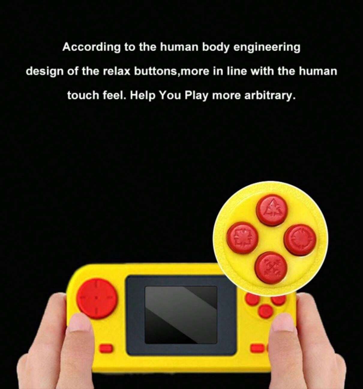 GC32 8-Bit Handheld Game Console, Mini Portable Retro Gaming Console ...
