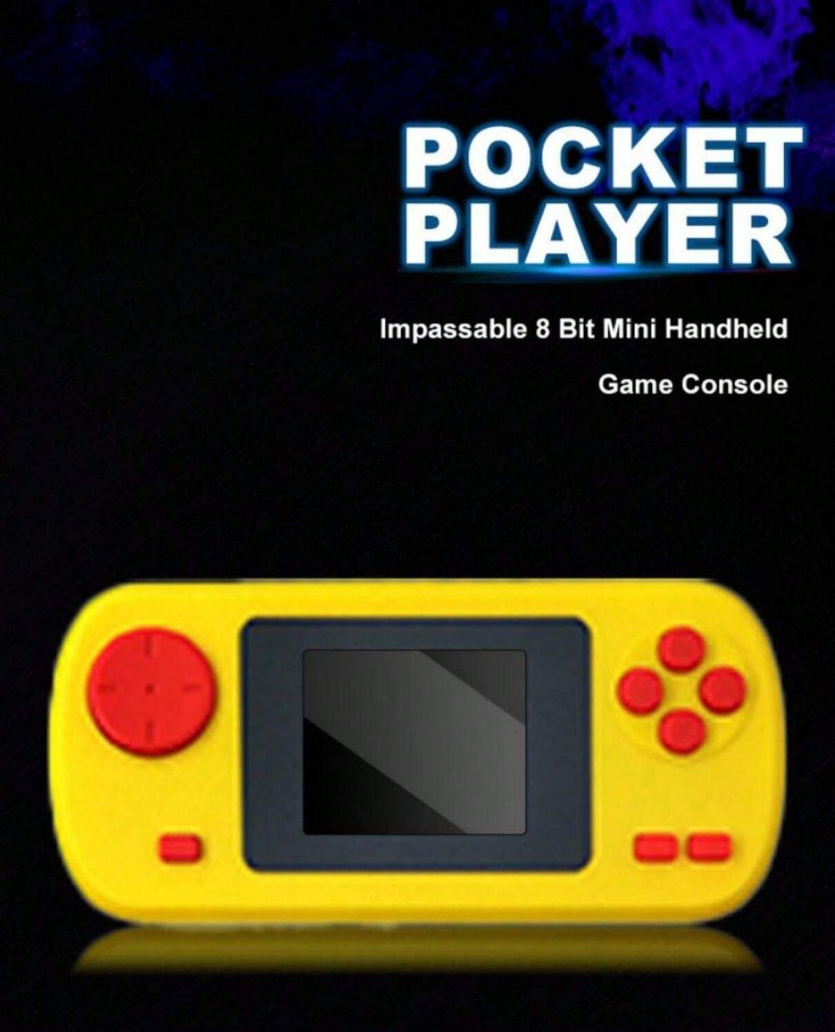 GC32 8-Bit Handheld Game Console, Mini Portable Retro Gaming Console ...