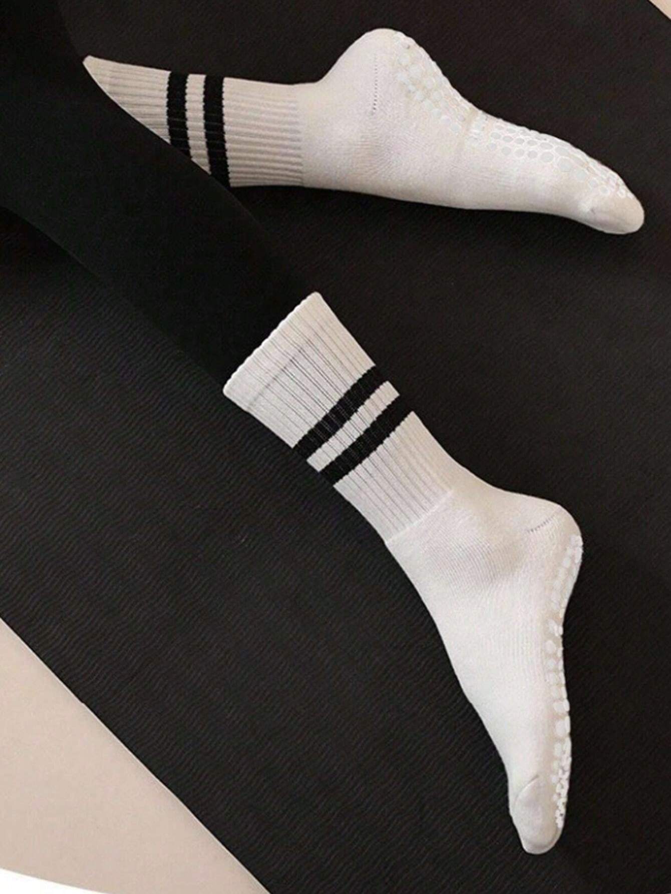 5 Paia Calzini Yoga Antiscivolo Donna – Grip In Punti Per Pilates, Danza E Ospedale – Morbidi In Cotone