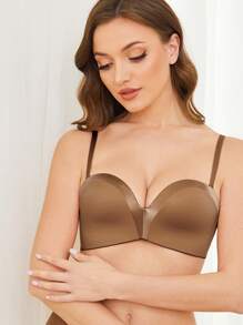Wingslove Sutiã sem alça com sustentação Push Up, Sutiã sem arame multiuso, Lingerie