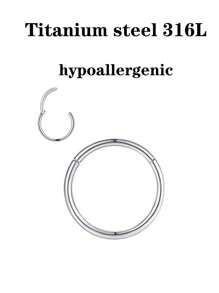 2 件/6 件/10 件钛钢金耳环金锆石耳环套装多件，升级版无螺纹耳钉，女士小圈耳环：18K 镀金 Huggie 圈耳环，适用于软骨螺旋屏，小号细圈耳环不锈钢首饰母亲节礼物教师礼物 6mm8mm10mm。2mm3mm4mm 耳环可用作唇环、眉环和鼻环