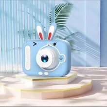 New Cute Children's Silicone Case Anti-Fall High-Definition Cartoon Video Photo Dual Camera Toy Gift Camera - Multicolor - View 4