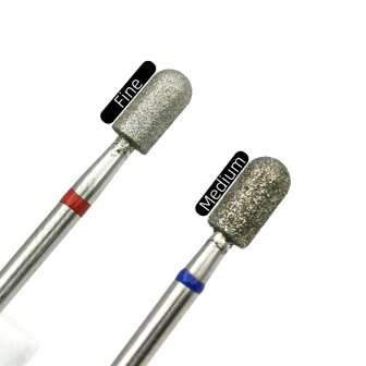 hytoos 1 st kolumn diamant nagelborr 3/32" roterande nagelbandsfräs manikyrskärare nageltillbehör ryska bits kvarnverktyg