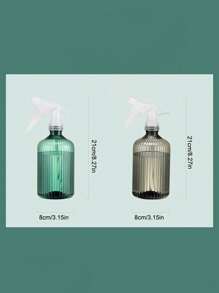 1PC 500ml Botella de Spray Vacía Botellas de Spray de Agua Reutilizable Dispensador de Niebla Ajustable Botellas de Chorro Contenedores Recargables Para Soluciones de Limpieza Jardinería