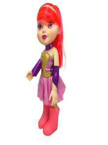 Muñeca Luli Pampin 40cm Excelente Calidad + Sonido - Rosa coral - Ver 3
