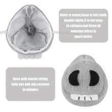 Conjunto de Accesorios de Disfraz de Burro/4 piezas - Orejas de Burro, Diadema, Cola, Nariz y Corbata de lazo, Kit para Sets de Rol de Halloween de Animales - Talla única - Ver 4