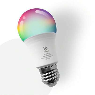 Lampada LED Inteligente, Lâmpada Smart WiFi, Color RGB, Bivolt, Luz Branca Quente e Fria, Compatível com Alexa l Home, Controle de Telefone Celular