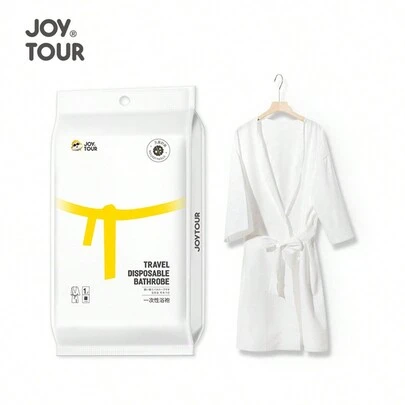 6件/4件/2件/1件装一次性浴袍，加长浴袍，旅行便携浴巾，酒店浴袍，男女通用，四季皆宜，适合旅行和商务出行