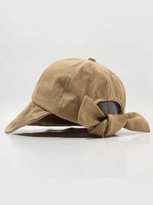 1 件装女士日式蝴蝶结太阳帽，宽边渔夫帽，夏季防晒，可搭配马尾辫，Ins 太阳帽 - 漁夫帽 - 查看 15