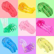 45ml Jelly Crystal Slime And Butter Slime Kit, Soft And Comfortable To The Touch, Non-Sticky, Great Gift For Easter, Birthday, And Parties - Multicolor - View 8