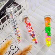 30 Pack Plastic Test Tubes With Screw Caps For Gumball Candy Storage, Bath Salt Vials, Plants Propagation - 70ml Clear - View 7