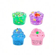 45ml Jelly Crystal Slime And Butter Slime Kit, Soft And Comfortable To The Touch, Non-Sticky, Great Gift For Easter, Birthday, And Parties - Multicolor - View 20