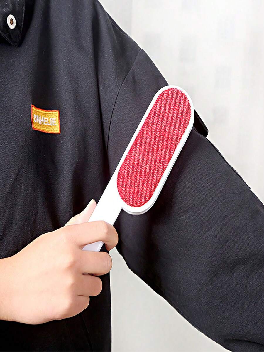 Household Brush For Cleaning Clothes And Removing Dust With Double