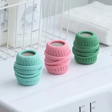 1pc/3pcs Washing Machine Laundry Ball Liquid Storage Ball Cleaning Softener Cleaning - Green - View 6