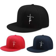 New Korean Style Flat Brim Baseball Cap For Big Head Men With Sun Protection And Enlarged Size In Black Color Hip Hop Hat