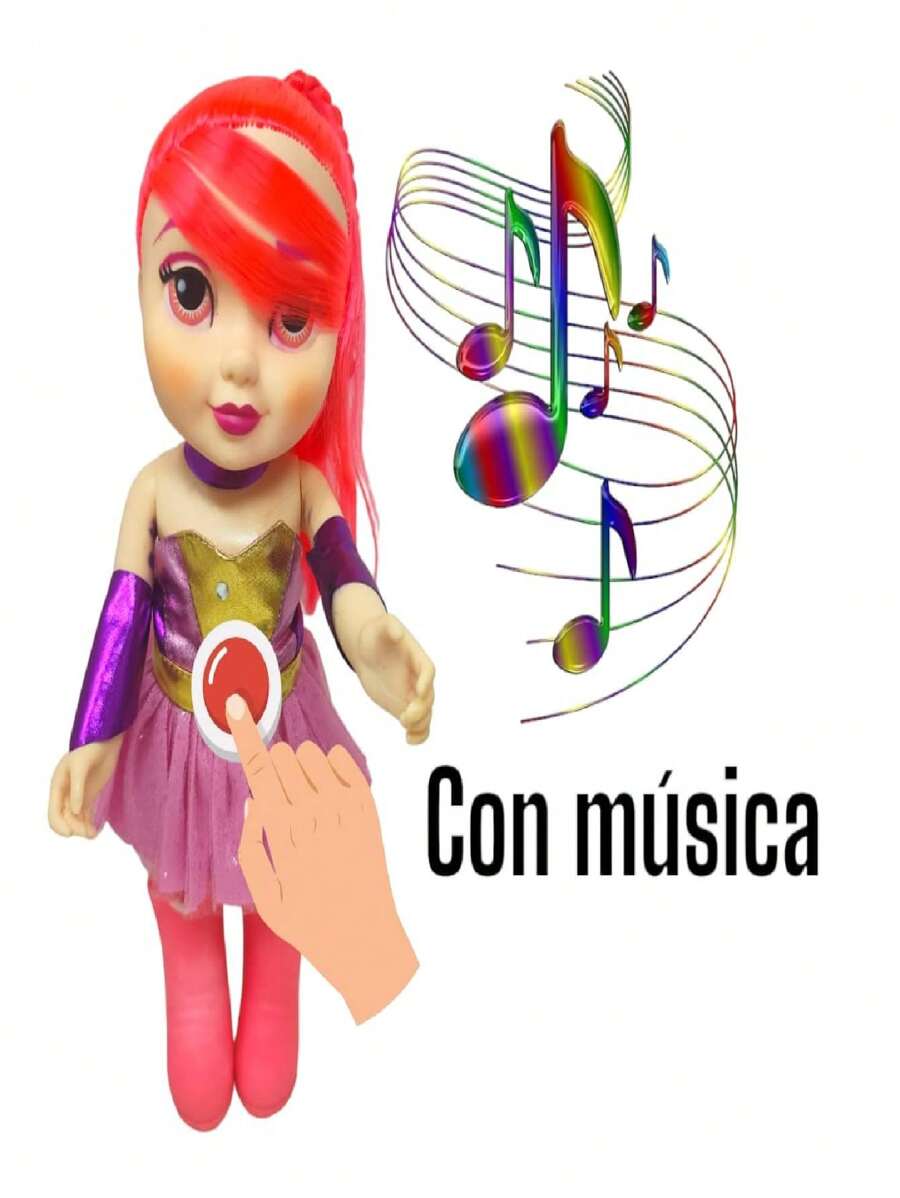 Muñeca Luli Pampin 40cm Excelente Calidad + Sonido
