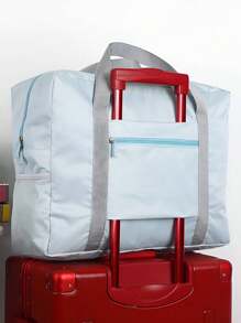 Bolsa Grande De Viaje Multifncional De Gran Capacidad, impermeable, Anti Polvo, Plegable. - Multicolor - Ver 3