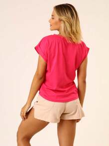 Women T-Shirts - Therefore/Rose - View 7